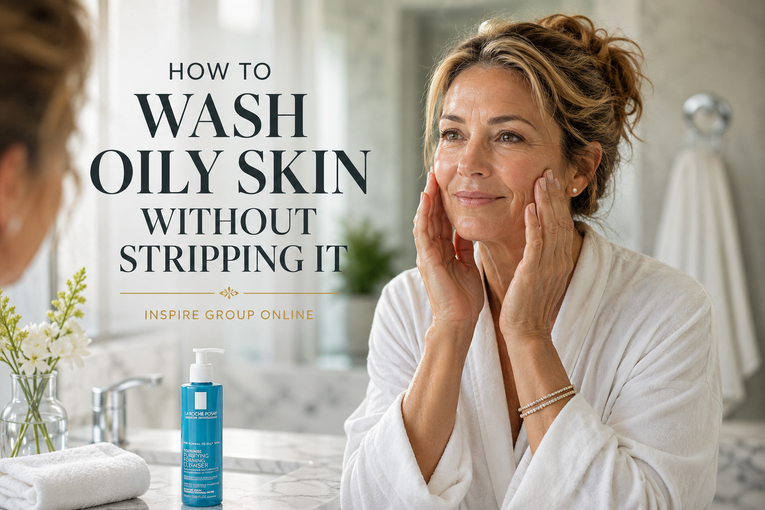 How to Wash Oily Skin Without Stripping It – Especially After 50